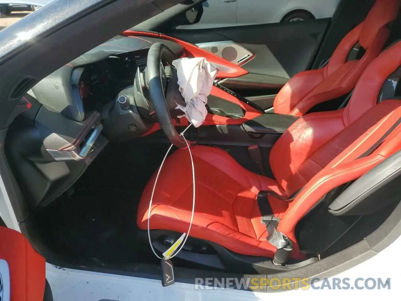 7 Photograph of a damaged car 1G1YB3D44M5119702 CHEVROLET CORVETTE 2021
