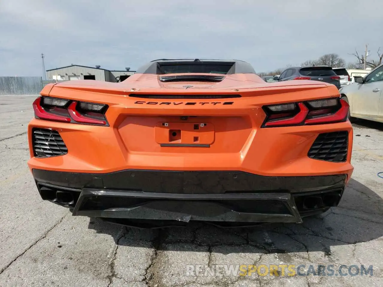 6 Photograph of a damaged car 1G1YB3D45M5108742 CHEVROLET CORVETTE 2021