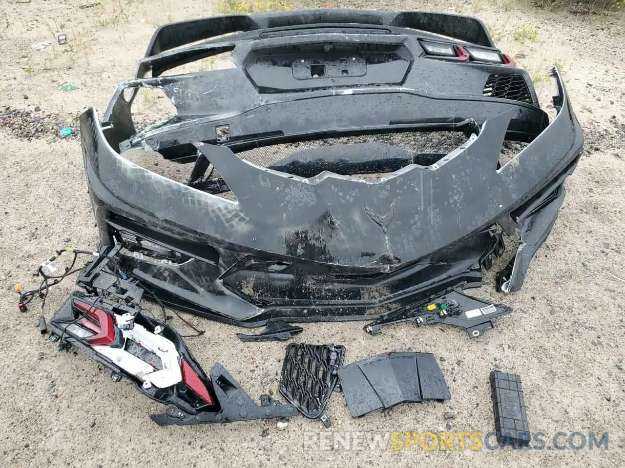 12 Photograph of a damaged car 1G1YB3D49M5122885 CHEVROLET CORVETTE 2021