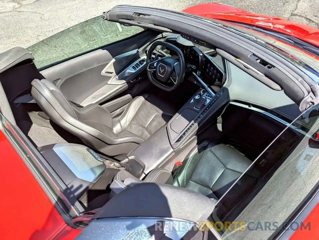 5 Photograph of a damaged car 1G1YB3D4XM5106XXX CHEVROLET CORVETTE 2021