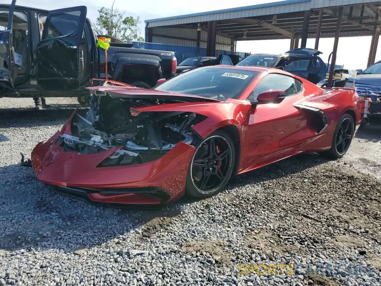 1 Photograph of a damaged car 1G1YC2D43M5113851 CHEVROLET CORVETTE 2021