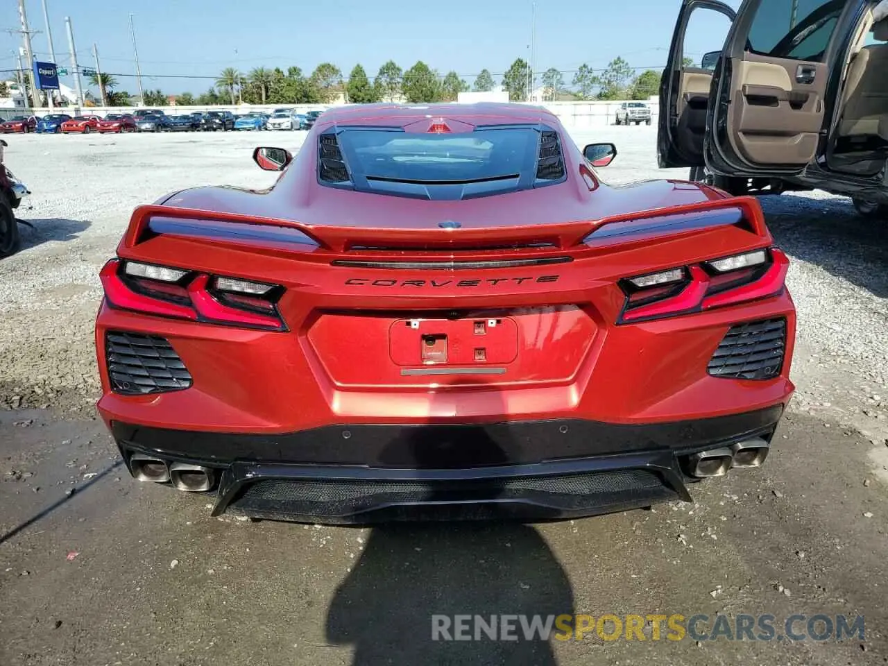 6 Photograph of a damaged car 1G1YC2D43M5113851 CHEVROLET CORVETTE 2021
