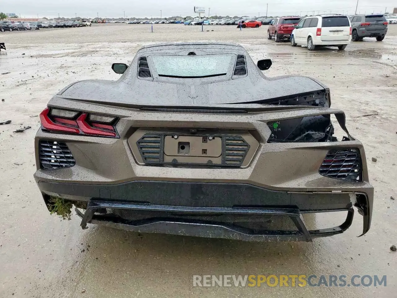 6 Photograph of a damaged car 1G1YC2D45M5104696 CHEVROLET CORVETTE 2021