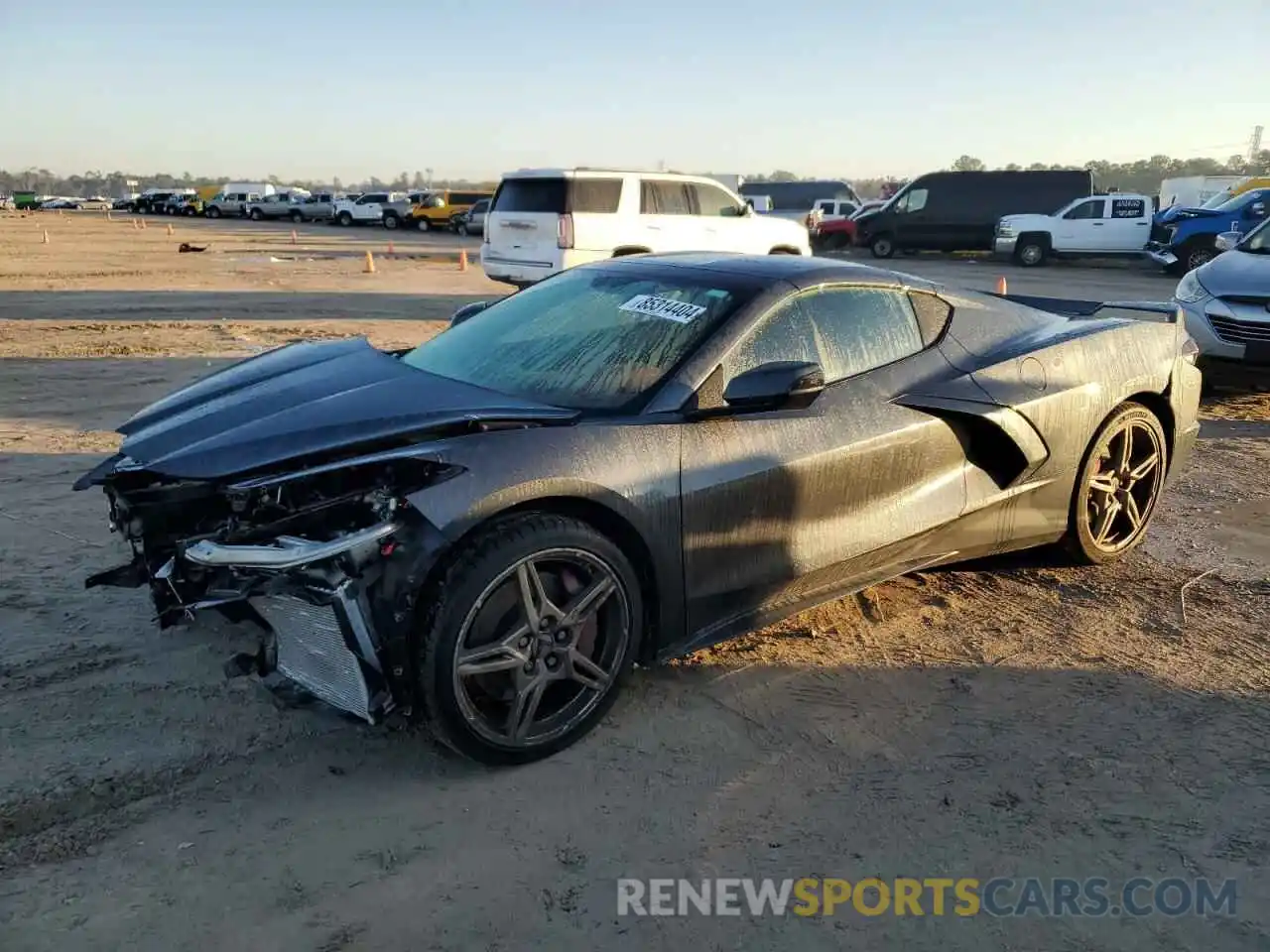 1 Photograph of a damaged car 1G1YC2D47M5102075 CHEVROLET CORVETTE 2021