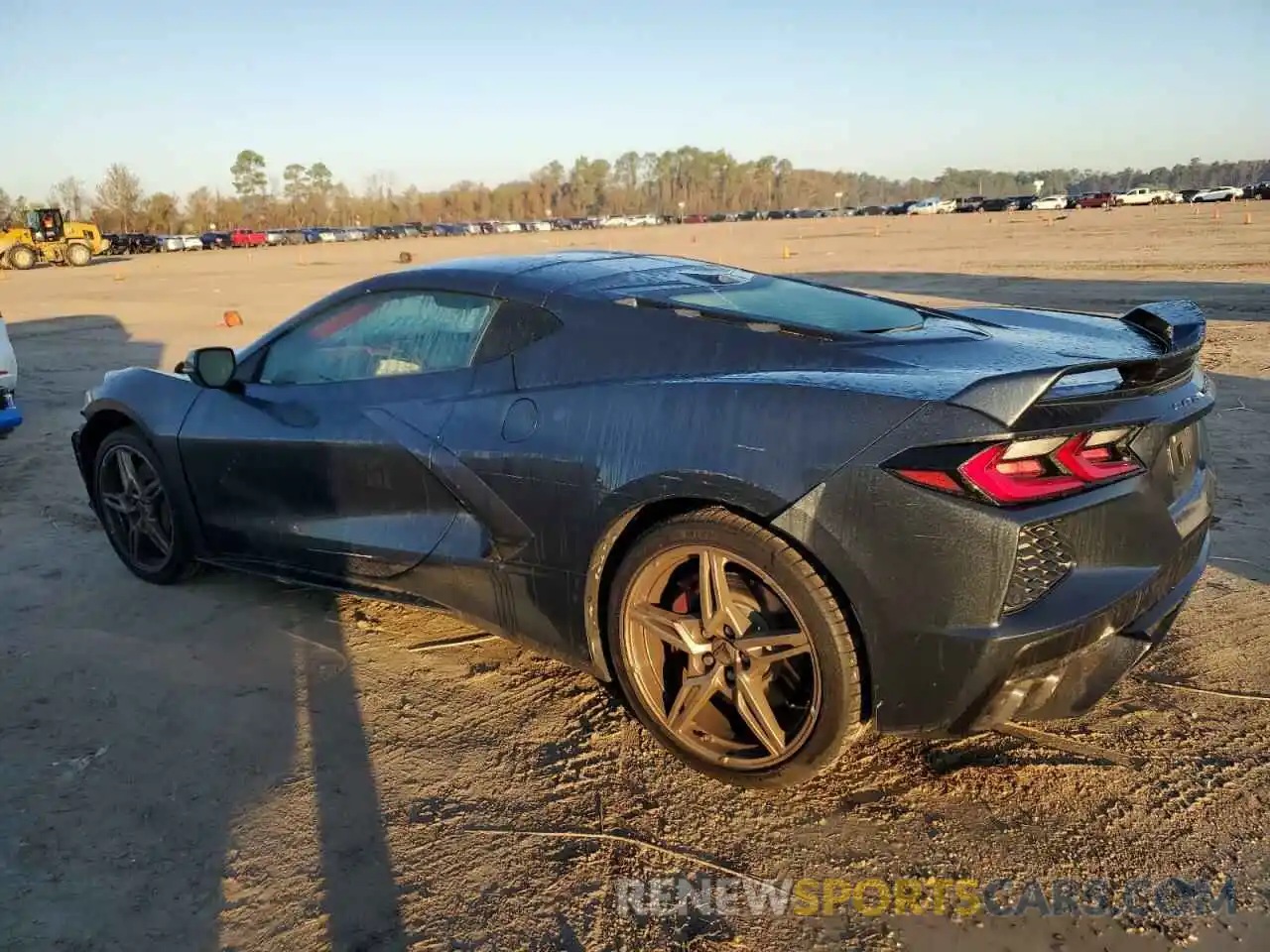 2 Photograph of a damaged car 1G1YC2D47M5102075 CHEVROLET CORVETTE 2021