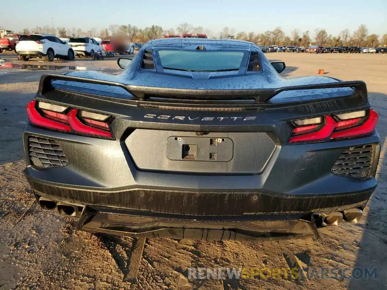 6 Photograph of a damaged car 1G1YC2D47M5102075 CHEVROLET CORVETTE 2021