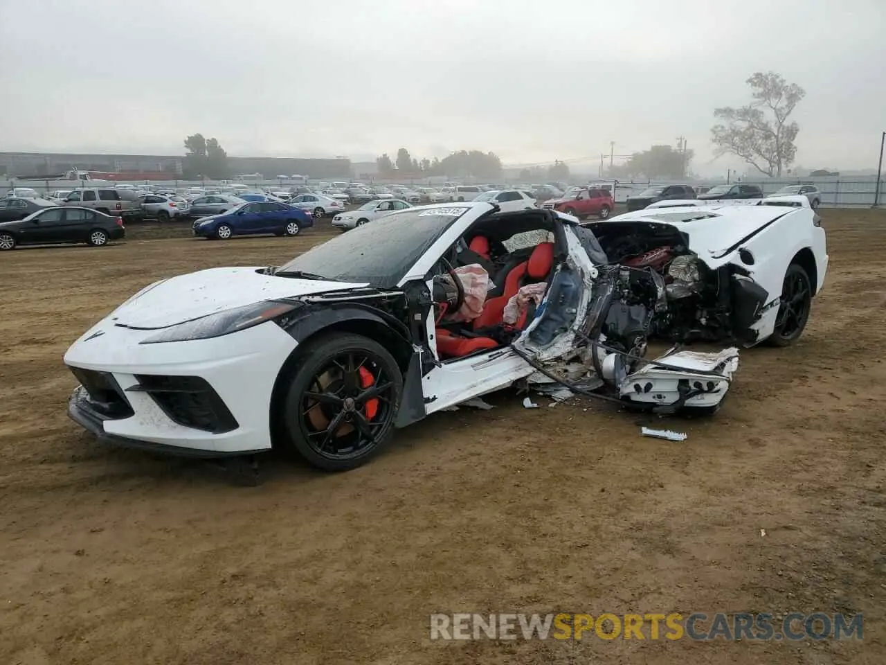 1 Photograph of a damaged car 1G1YC2D48M5102649 CHEVROLET CORVETTE 2021