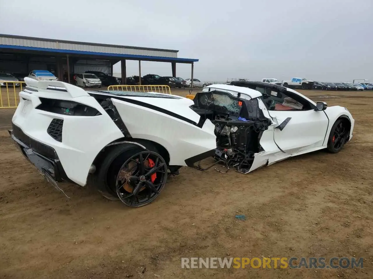 3 Photograph of a damaged car 1G1YC2D48M5102649 CHEVROLET CORVETTE 2021