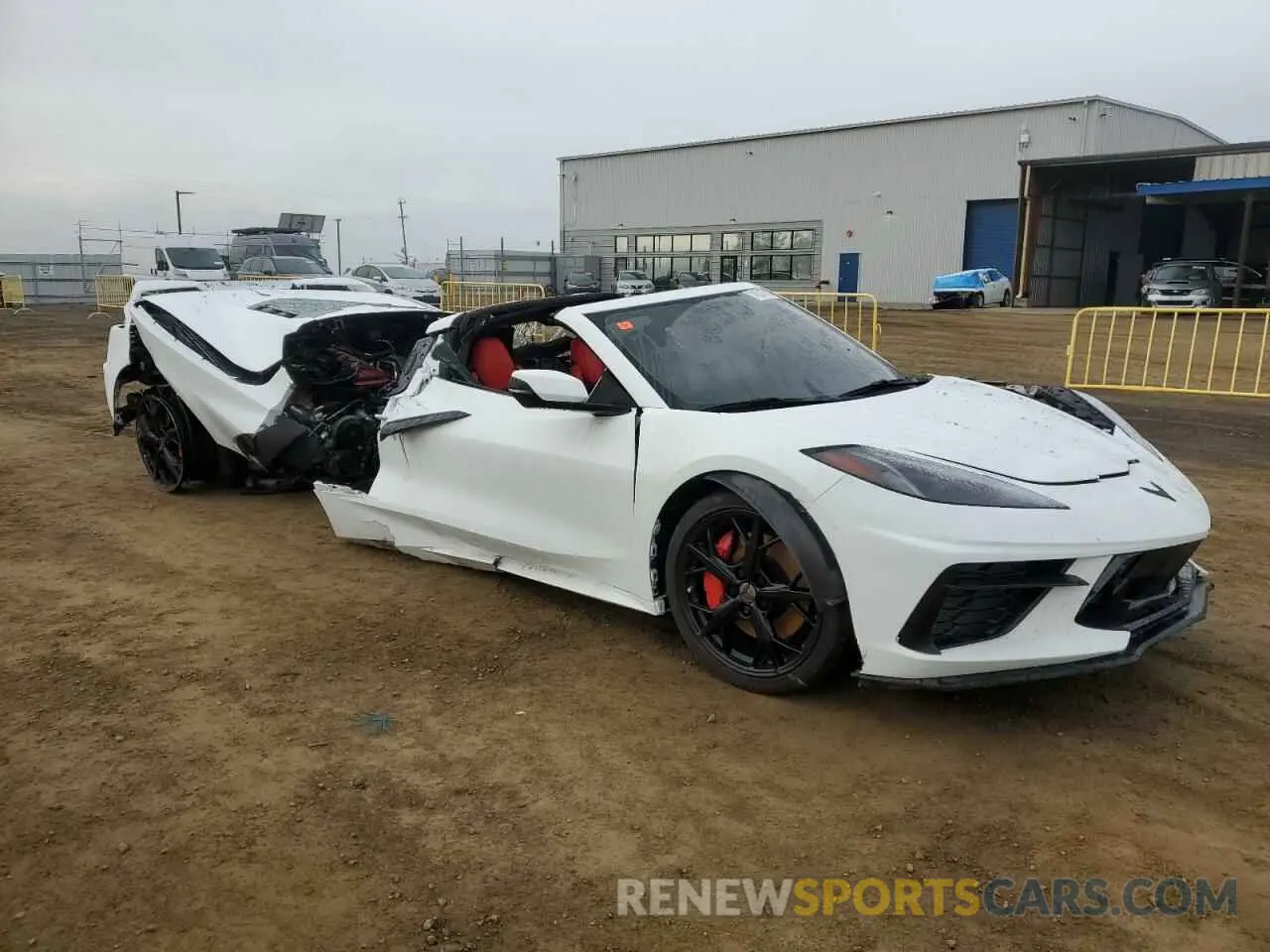 4 Photograph of a damaged car 1G1YC2D48M5102649 CHEVROLET CORVETTE 2021
