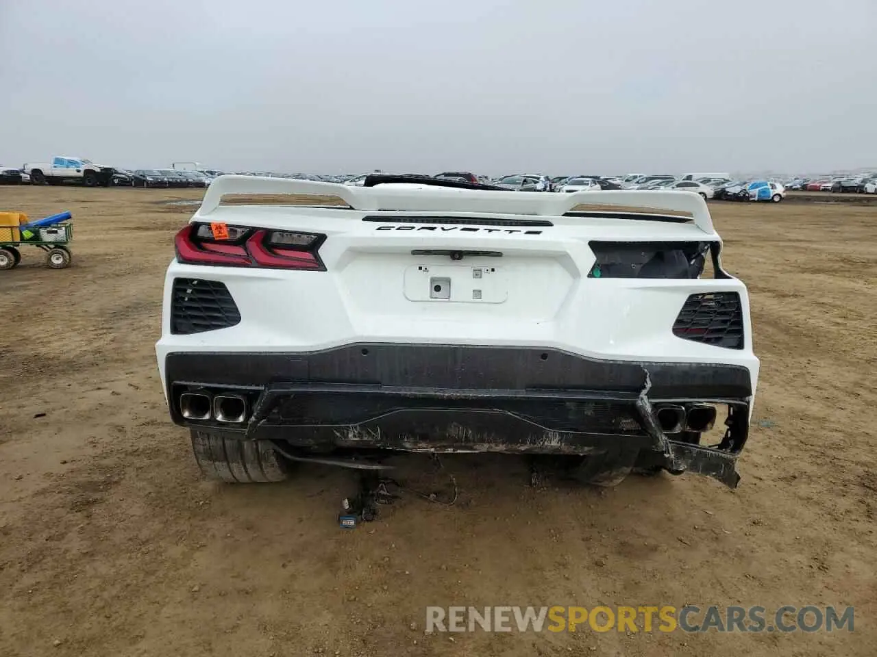 6 Photograph of a damaged car 1G1YC2D48M5102649 CHEVROLET CORVETTE 2021