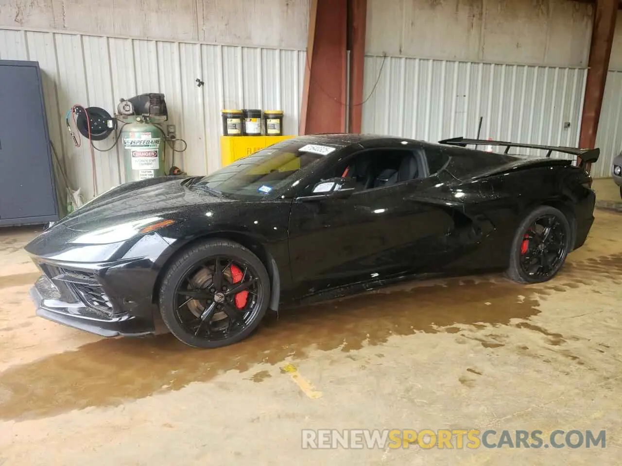 1 Photograph of a damaged car 1G1YC2D49M5121209 CHEVROLET CORVETTE 2021