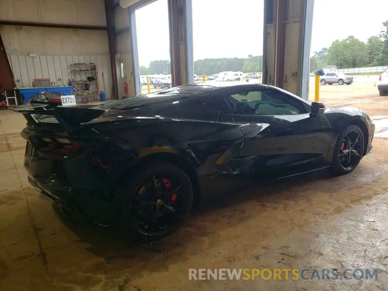 3 Photograph of a damaged car 1G1YC2D49M5121209 CHEVROLET CORVETTE 2021