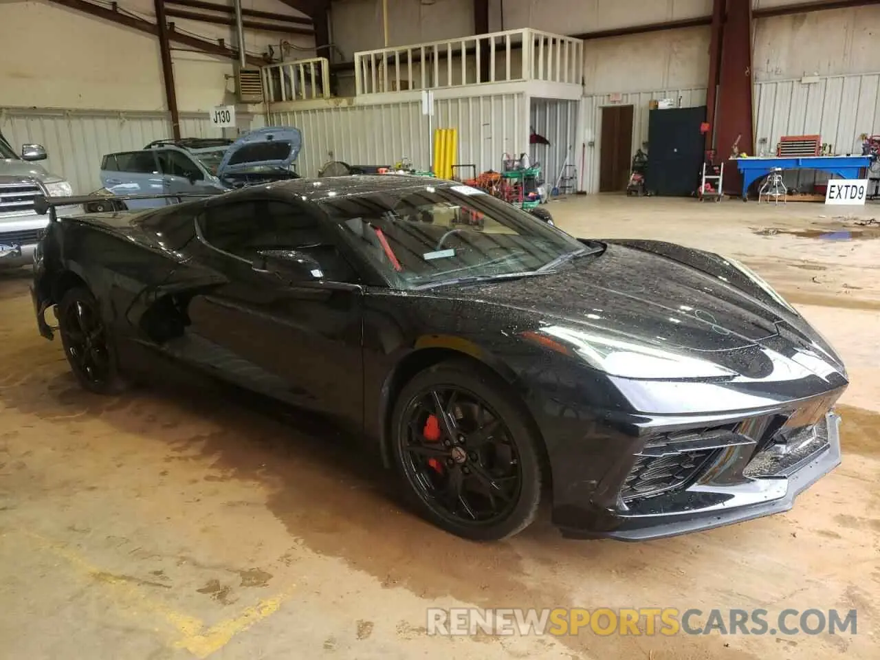 4 Photograph of a damaged car 1G1YC2D49M5121209 CHEVROLET CORVETTE 2021