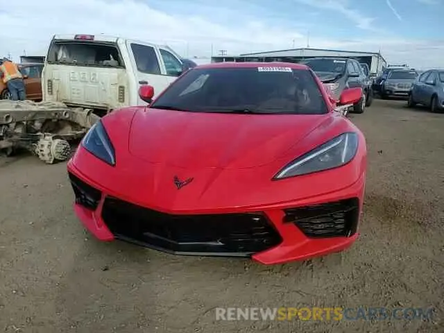 11 Photograph of a damaged car 1G1YC2D4XM5100398 CHEVROLET CORVETTE 2021
