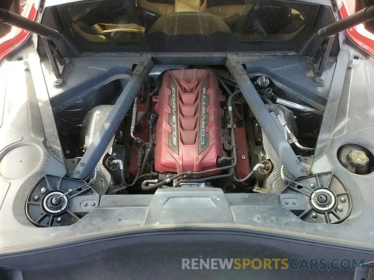 12 Photograph of a damaged car 1G1YC2D4XM5100398 CHEVROLET CORVETTE 2021