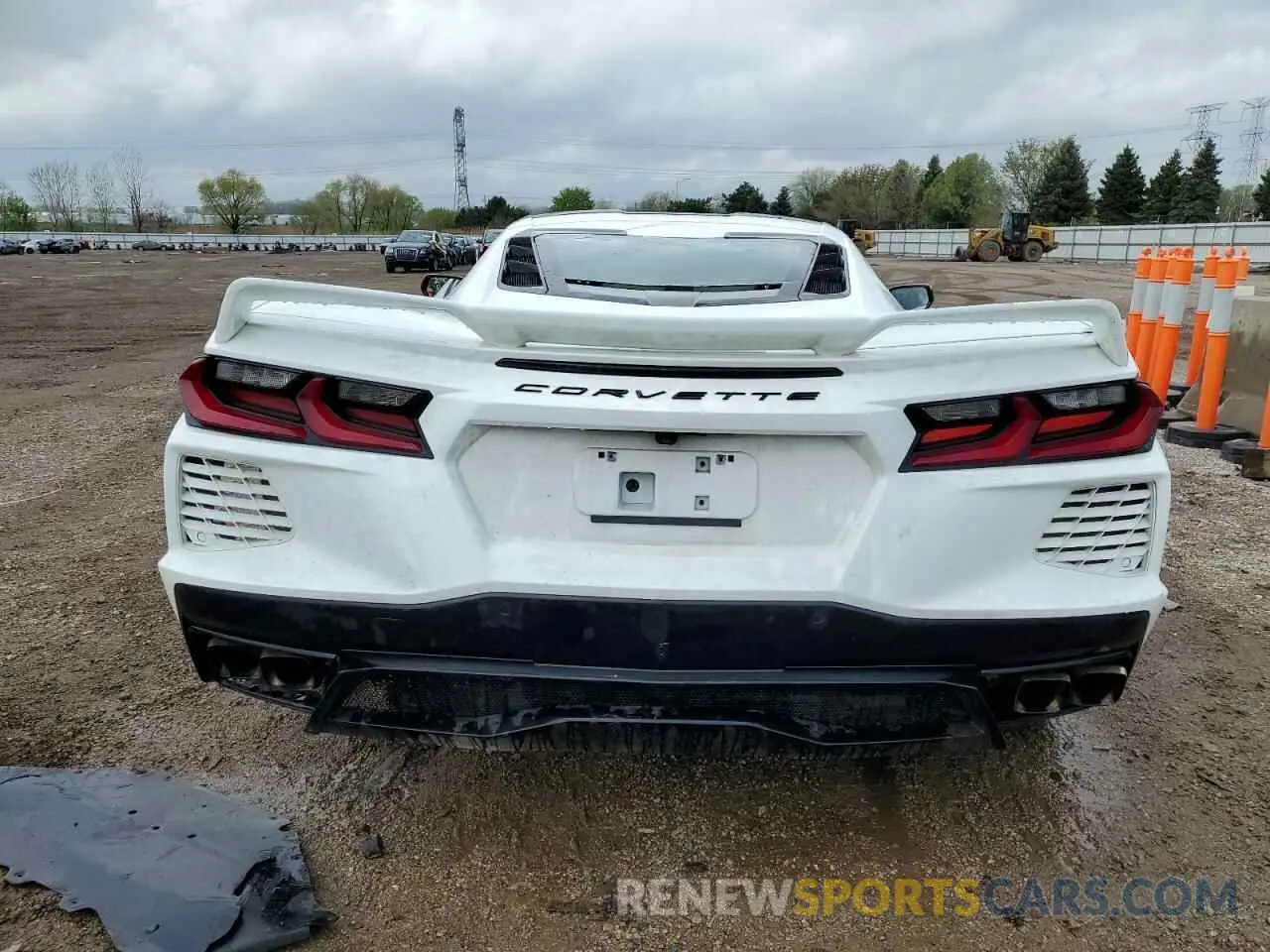 6 Photograph of a damaged car 1G1YA2D44N5102848 CHEVROLET CORVETTE 2022
