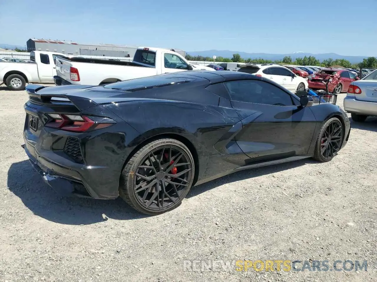3 Photograph of a damaged car 1G1YA2D49N5103512 CHEVROLET CORVETTE 2022