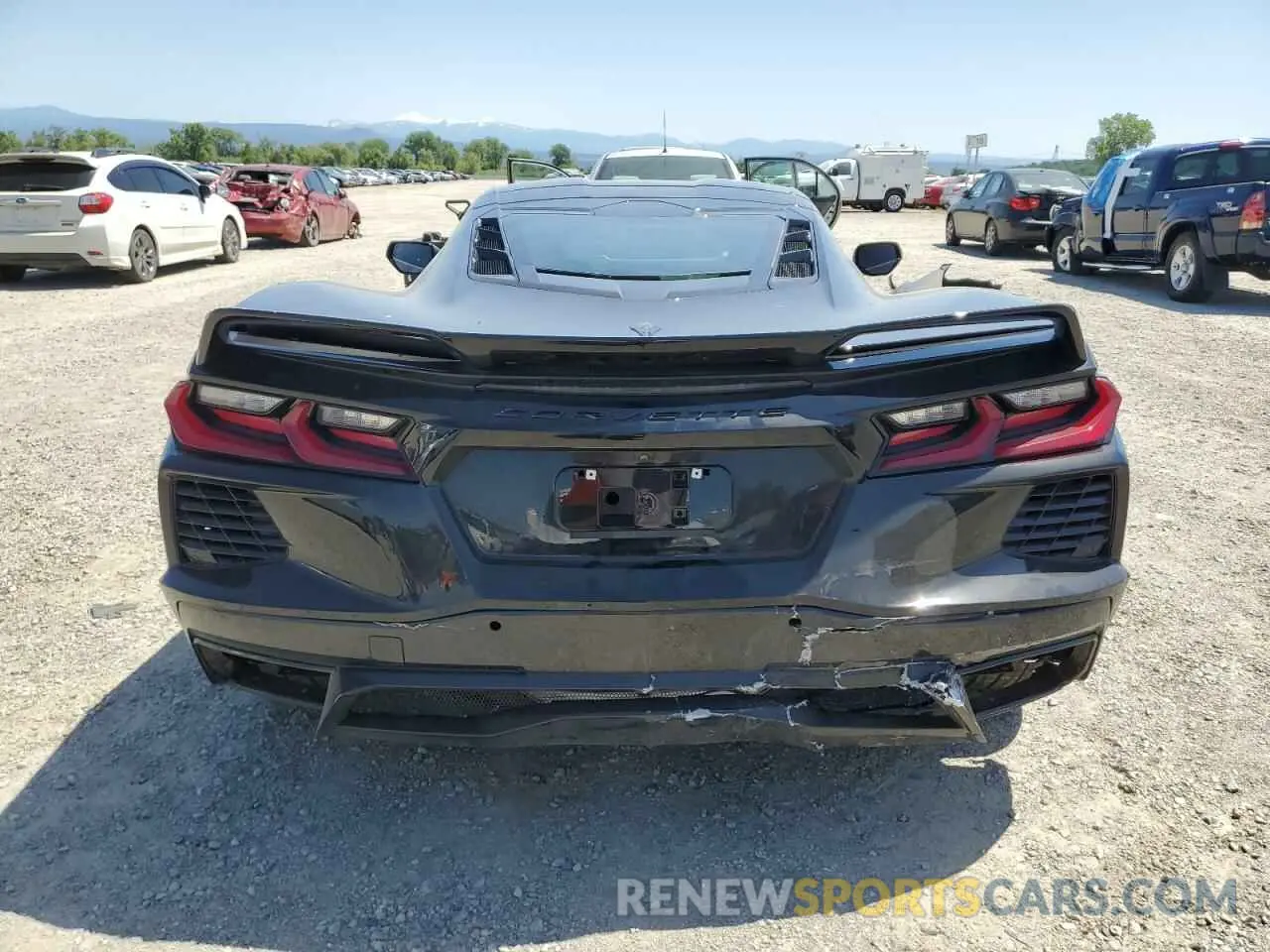 6 Photograph of a damaged car 1G1YA2D49N5103512 CHEVROLET CORVETTE 2022