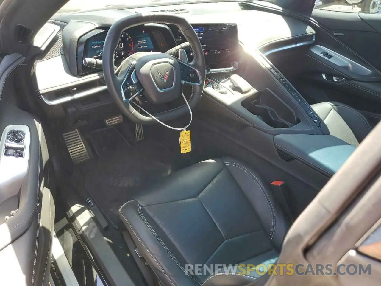 8 Photograph of a damaged car 1G1YA2D49N5103512 CHEVROLET CORVETTE 2022