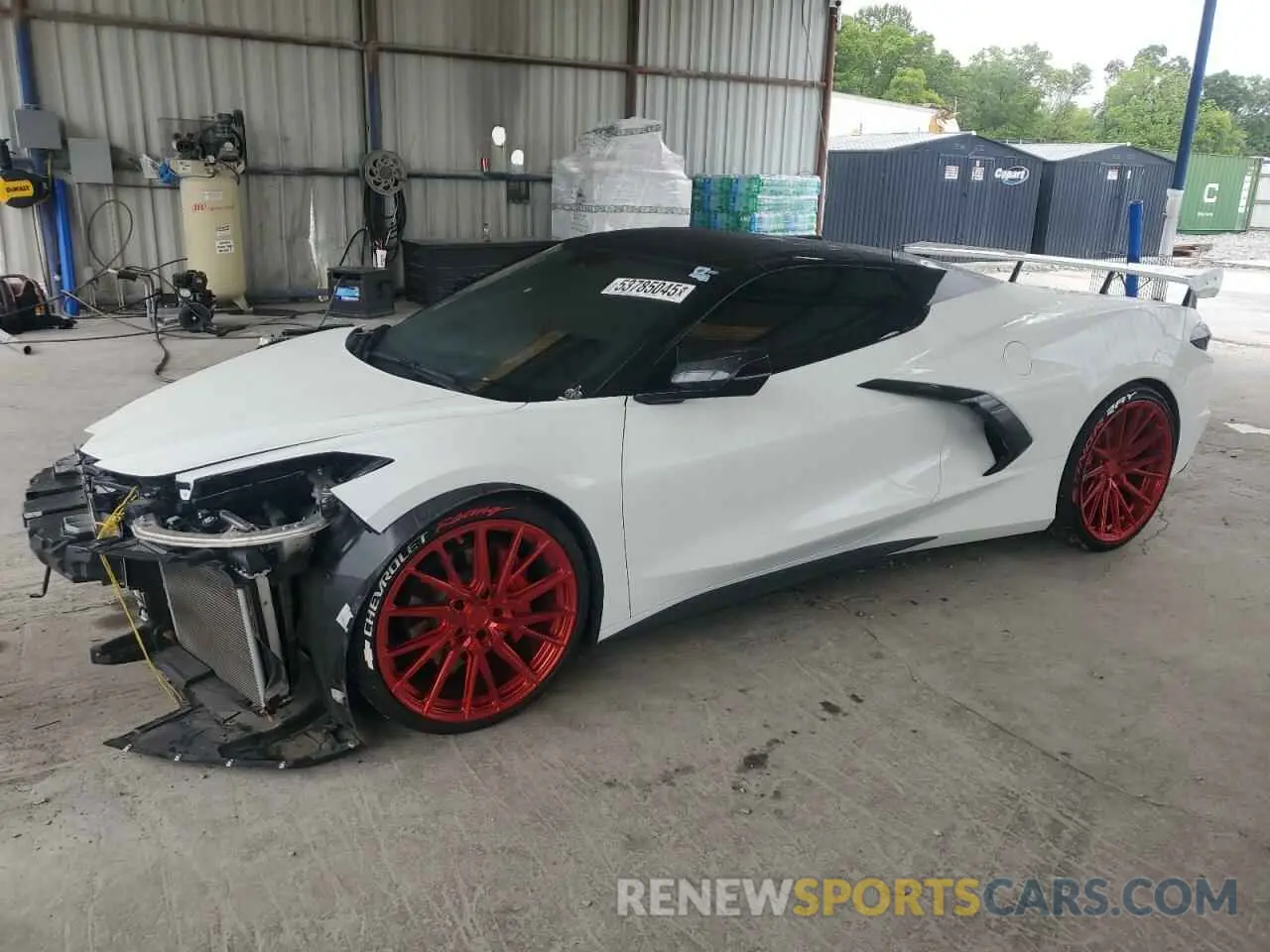 1 Photograph of a damaged car 1G1YA3D45N5120149 CHEVROLET CORVETTE 2022
