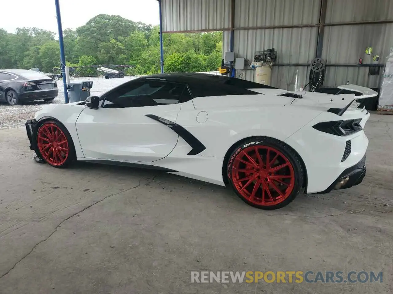 2 Photograph of a damaged car 1G1YA3D45N5120149 CHEVROLET CORVETTE 2022