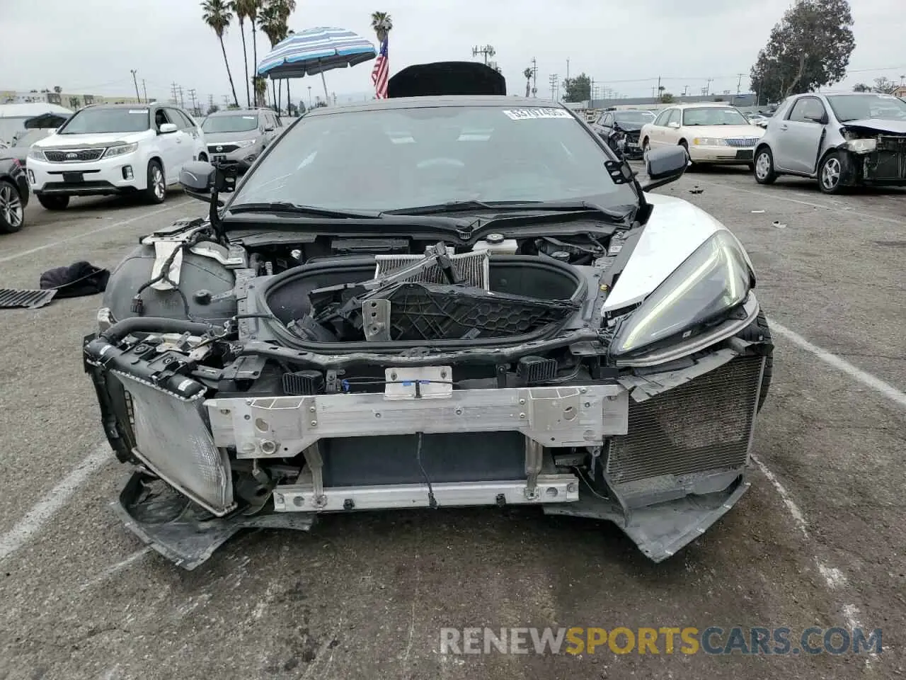 5 Photograph of a damaged car 1G1YB3D41N5104530 CHEVROLET CORVETTE 2022