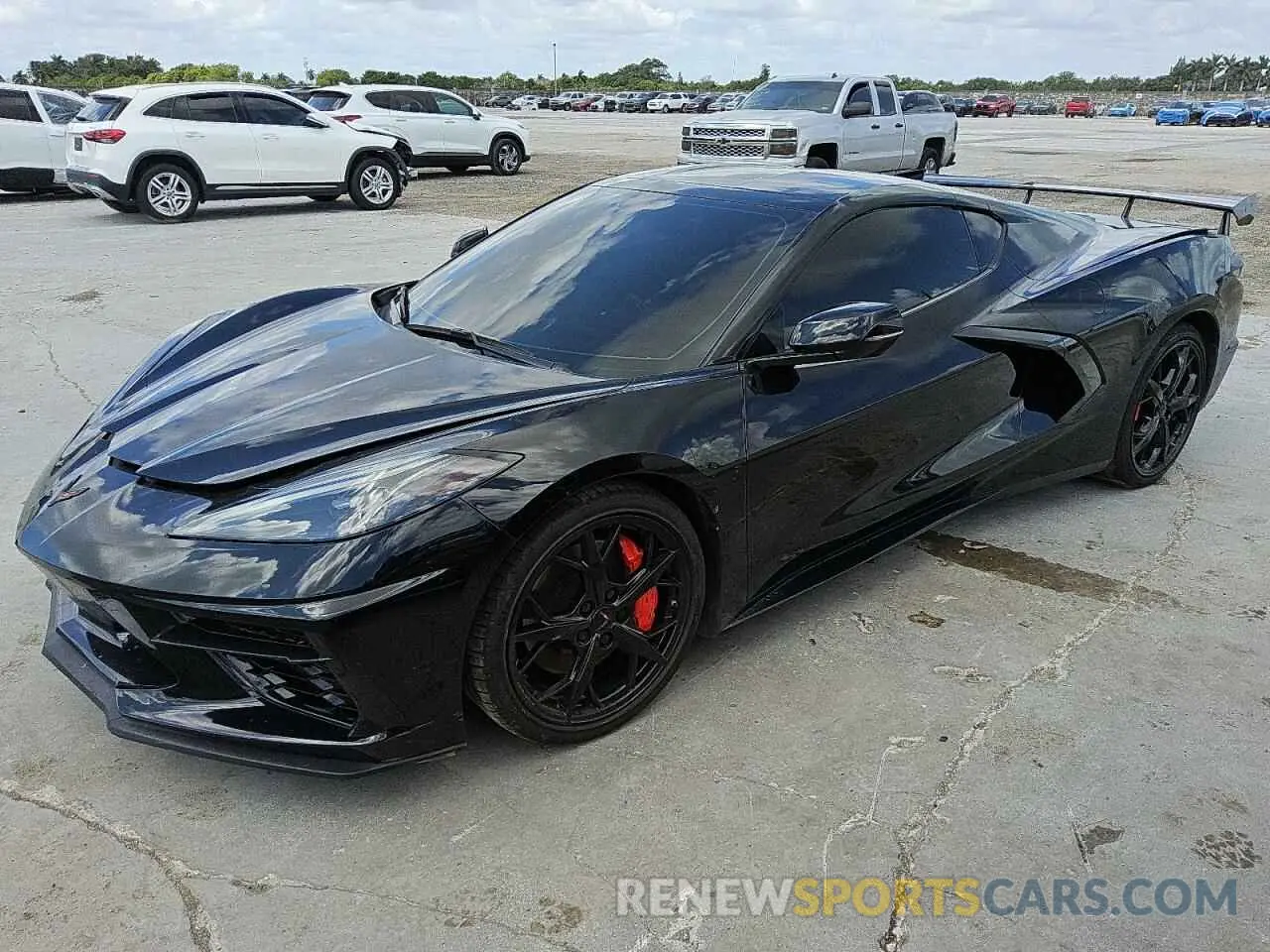 1 Photograph of a damaged car 1G1YC2D41N5105717 CHEVROLET CORVETTE 2022
