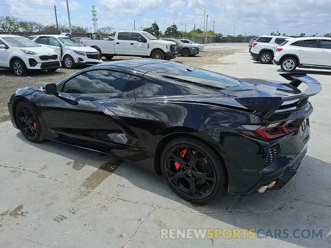 2 Photograph of a damaged car 1G1YC2D41N5105717 CHEVROLET CORVETTE 2022