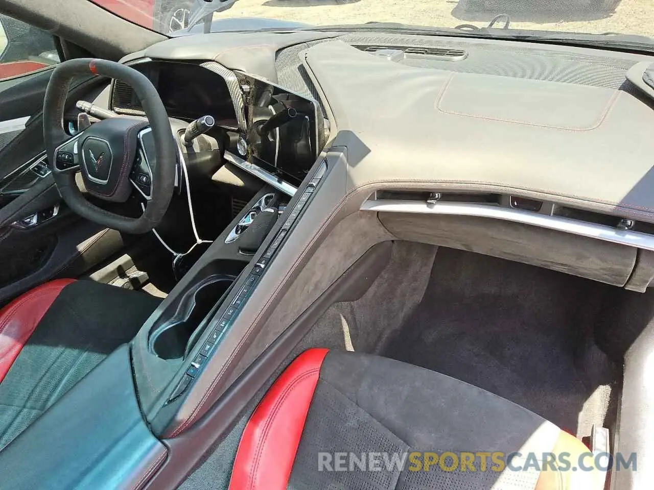 8 Photograph of a damaged car 1G1YC2D41N5105717 CHEVROLET CORVETTE 2022