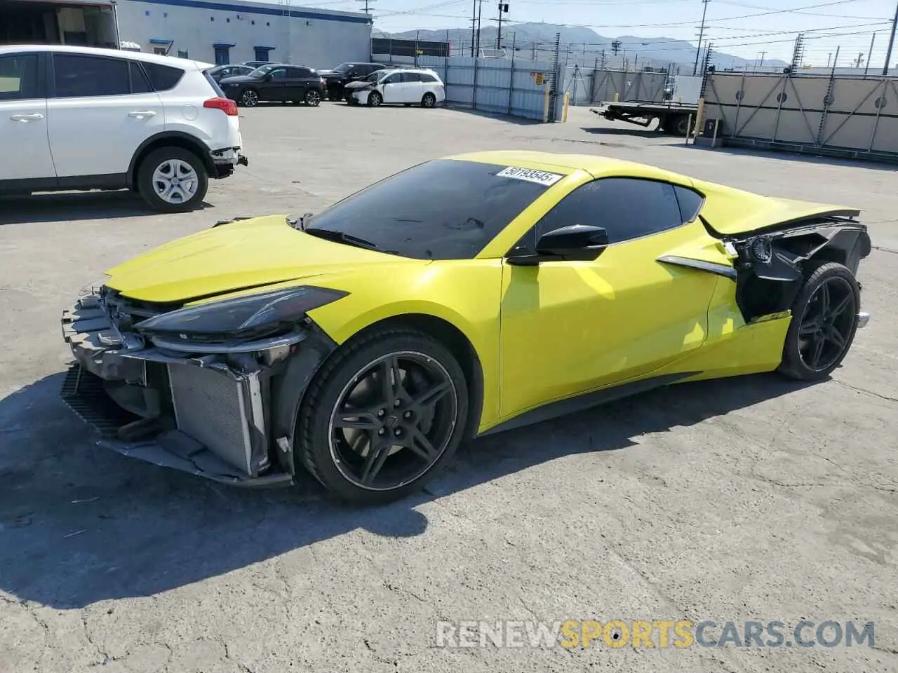 1 Photograph of a damaged car 1G1YC2D43N5108375 CHEVROLET CORVETTE 2022