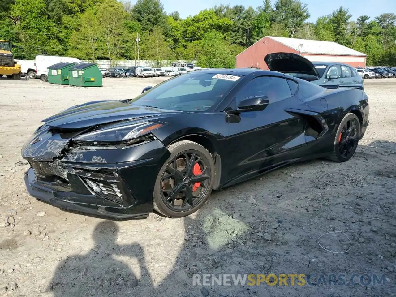 1 Photograph of a damaged car 1G1YC2D46N5117832 CHEVROLET CORVETTE 2022