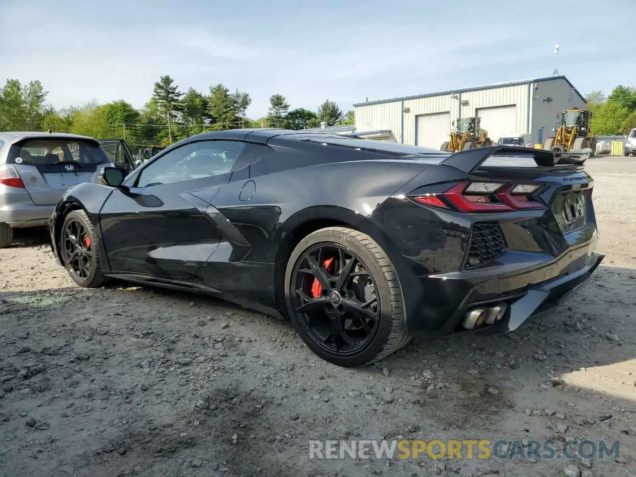 2 Photograph of a damaged car 1G1YC2D46N5117832 CHEVROLET CORVETTE 2022