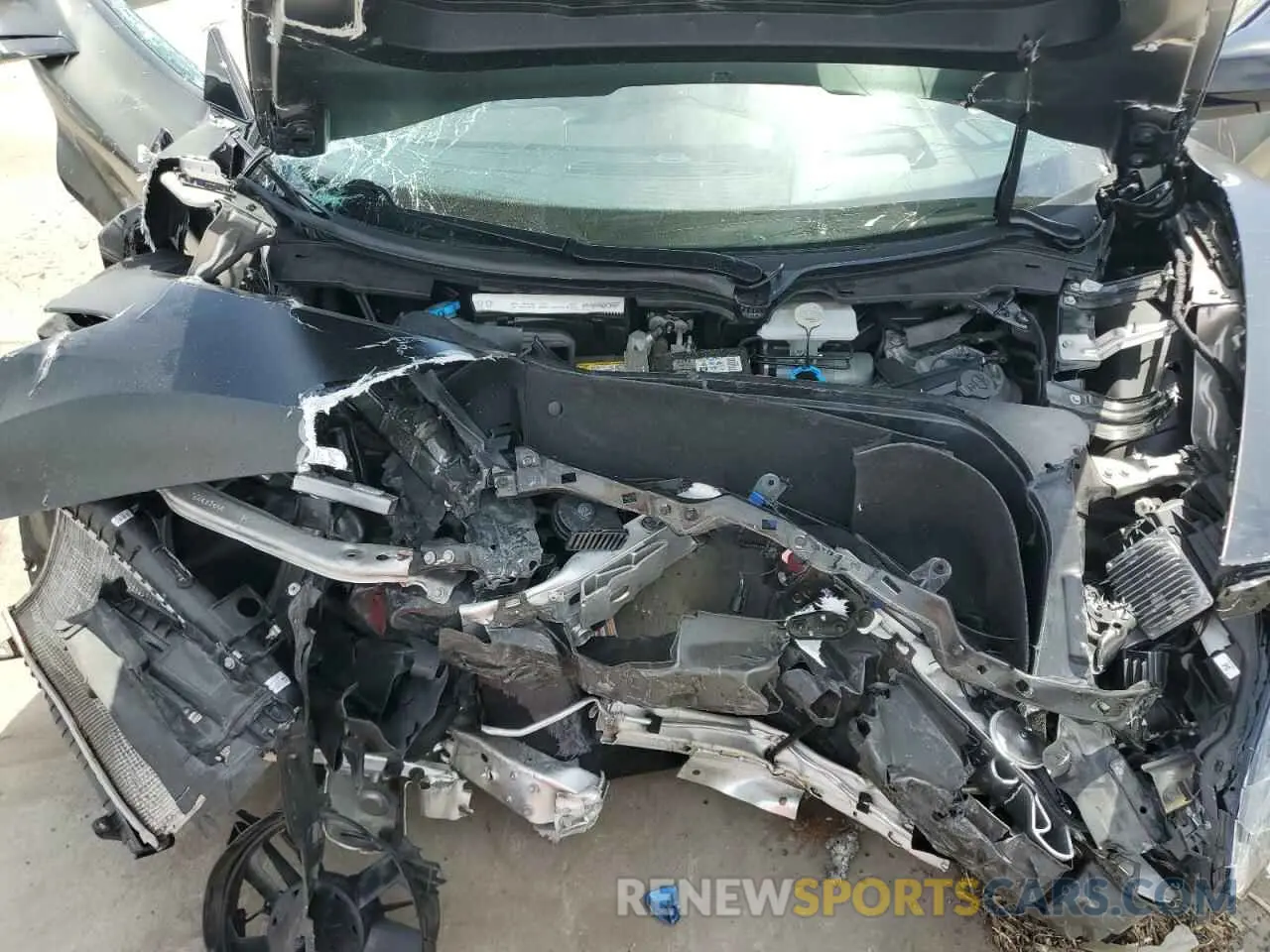 11 Photograph of a damaged car 1G1YC2D4XN5113198 CHEVROLET CORVETTE 2022