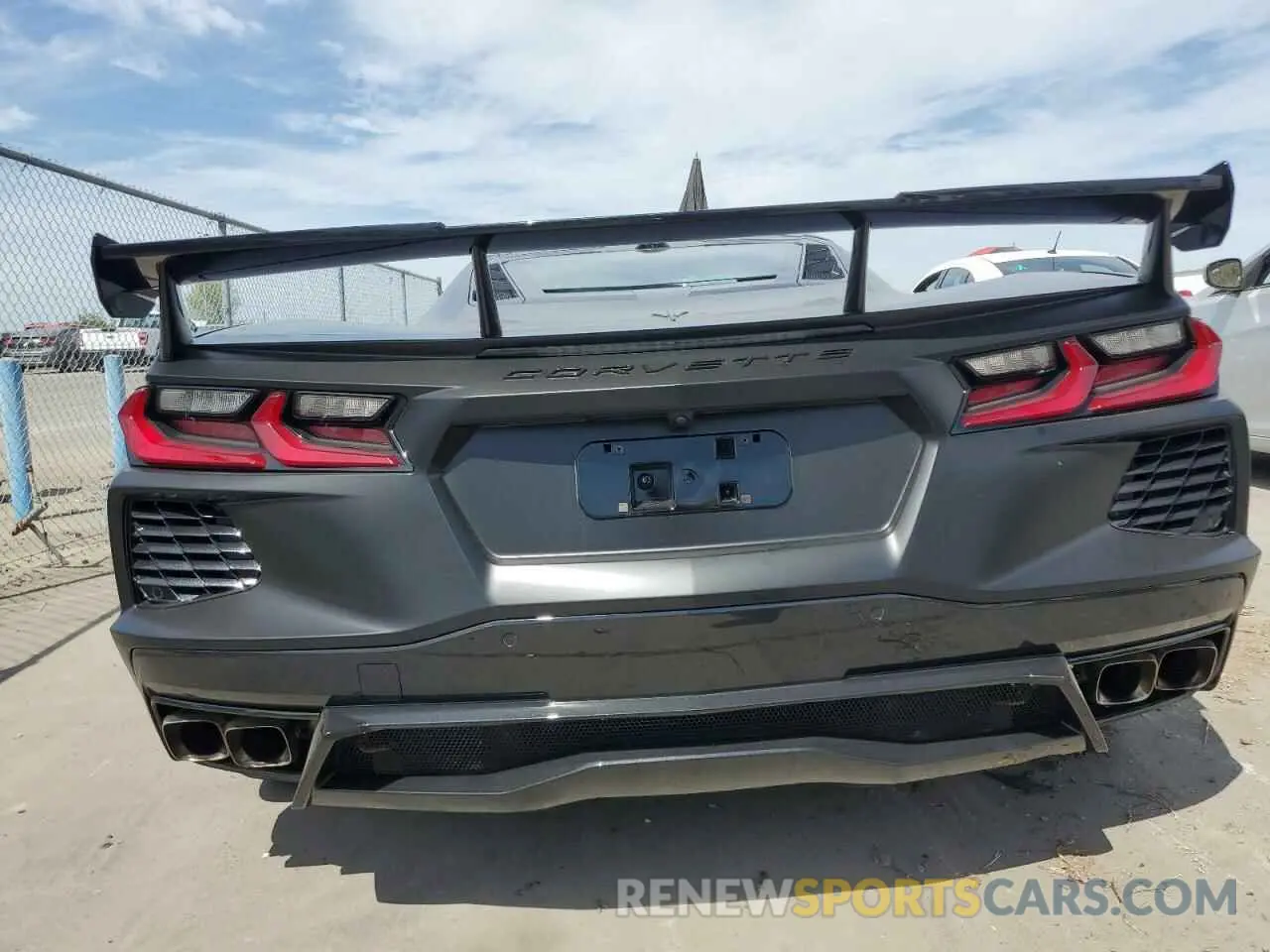 6 Photograph of a damaged car 1G1YC2D4XN5113198 CHEVROLET CORVETTE 2022