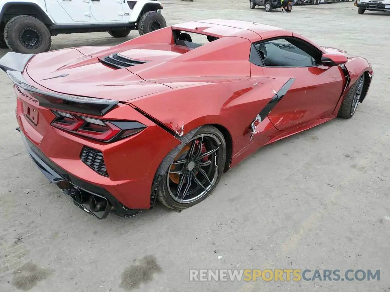 3 Photograph of a damaged car 1G1YC3D47N5114329 CHEVROLET CORVETTE 2022