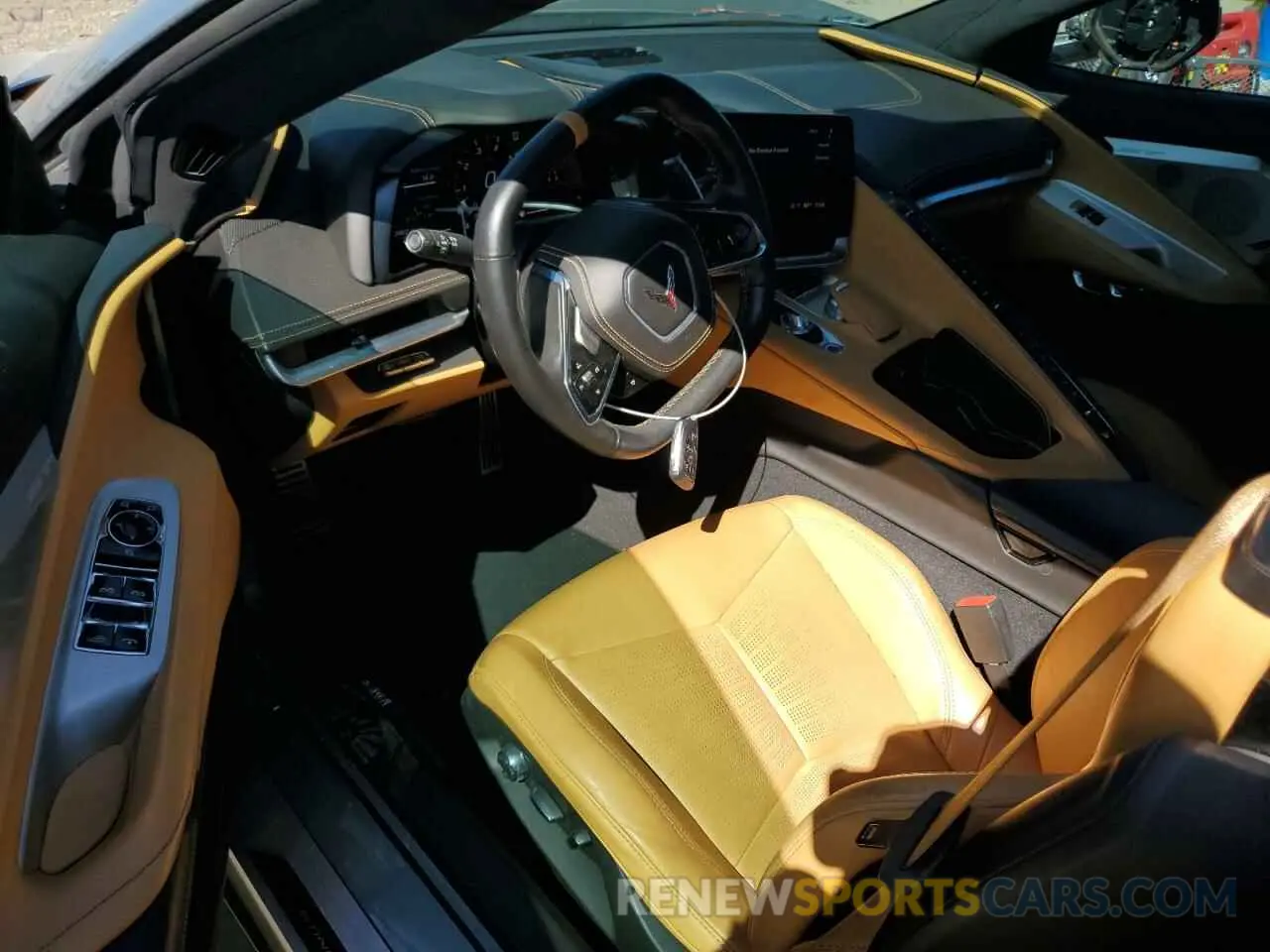 8 Photograph of a damaged car 1G1YC3D49N5116793 CHEVROLET CORVETTE 2022