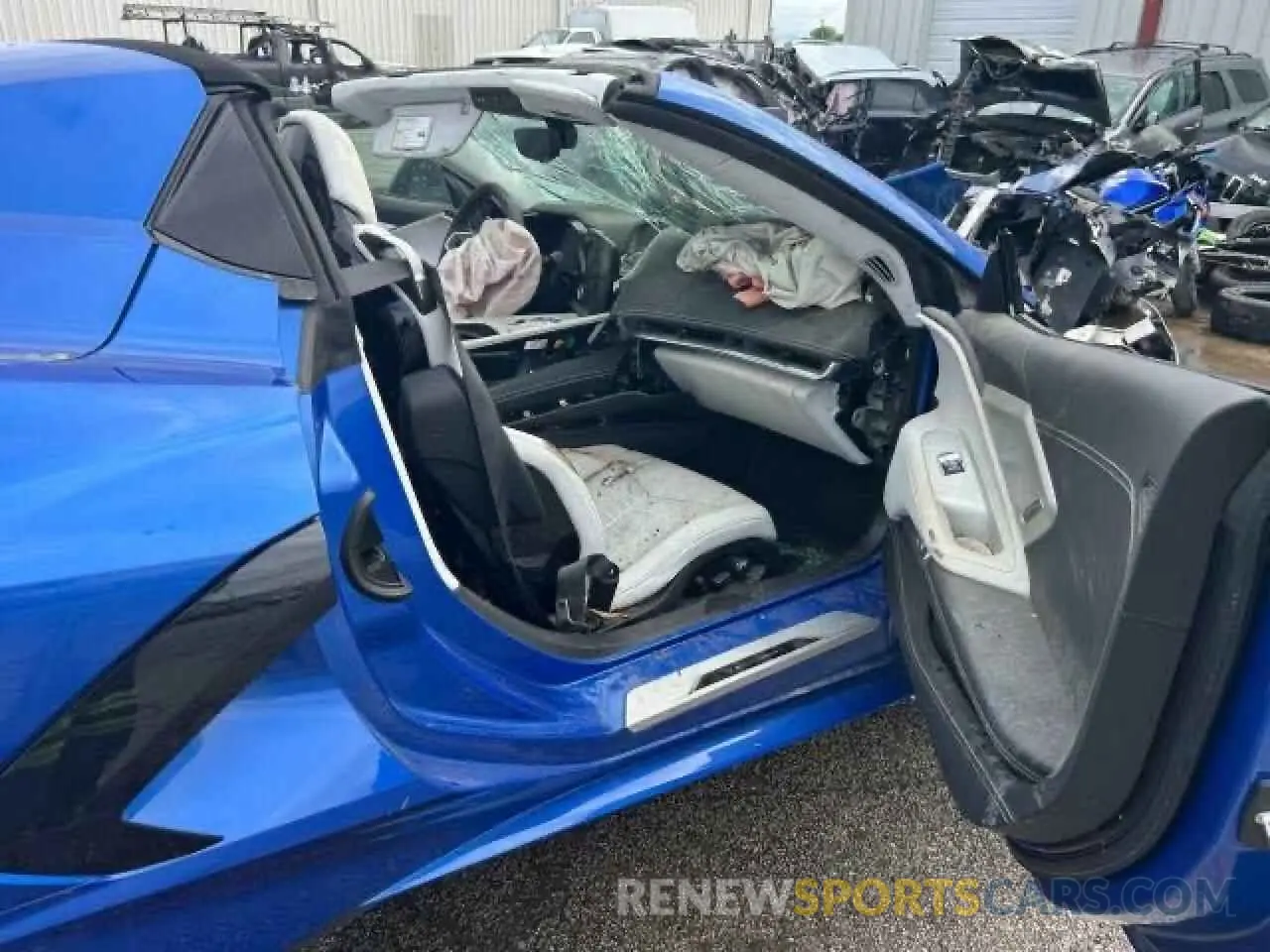 6 Photograph of a damaged car 1G1YC3D4XN5116513 CHEVROLET CORVETTE 2022