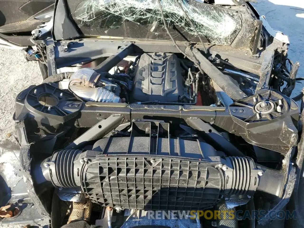 11 Photograph of a damaged car 1G1YA2D42P5128285 CHEVROLET CORVETTE 2023