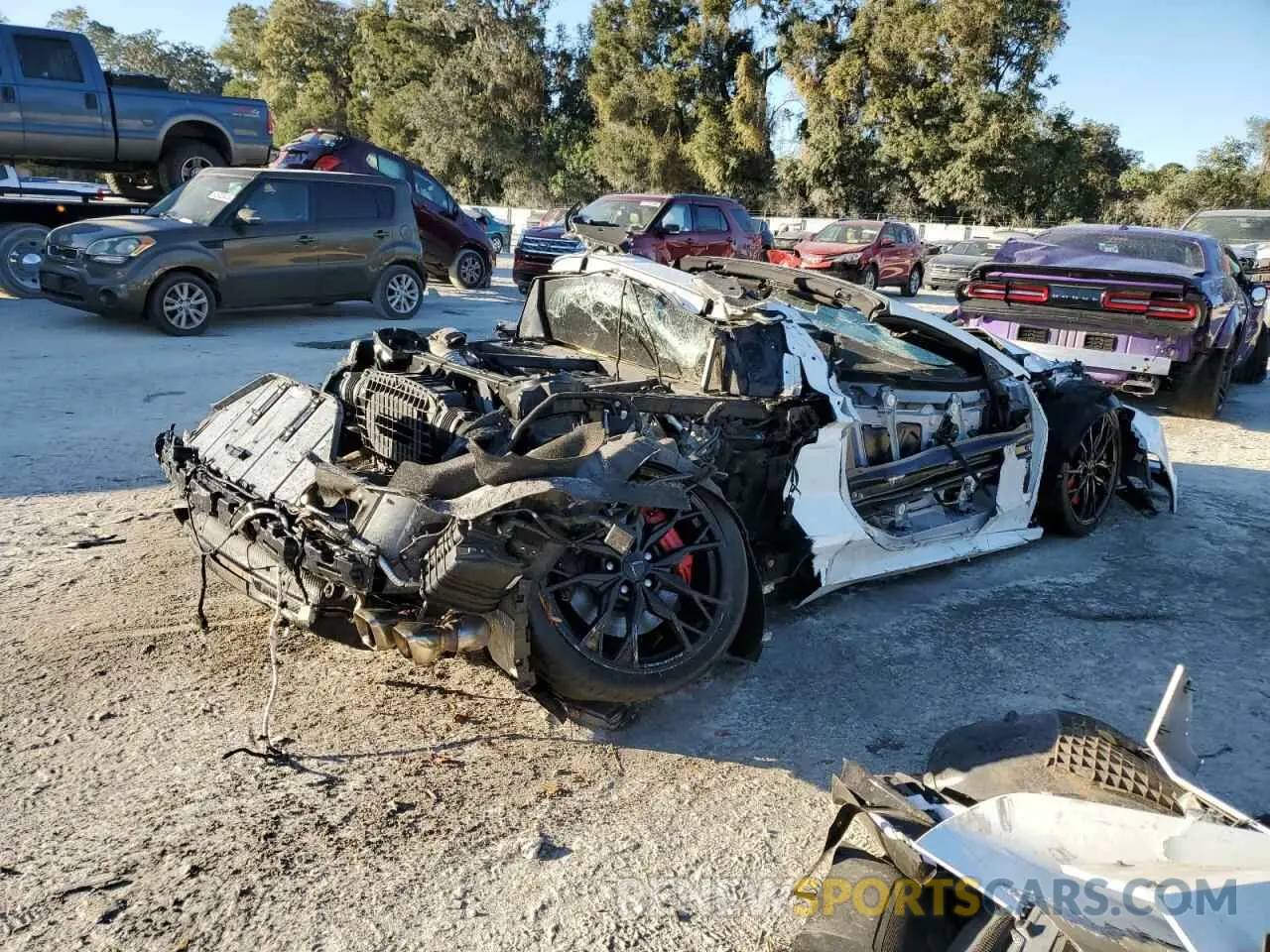 3 Photograph of a damaged car 1G1YA2D42P5128285 CHEVROLET CORVETTE 2023