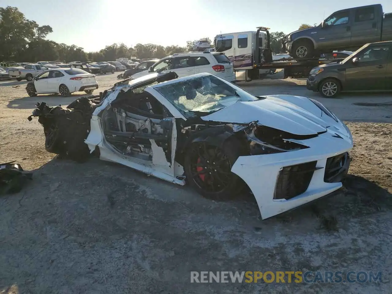 4 Photograph of a damaged car 1G1YA2D42P5128285 CHEVROLET CORVETTE 2023