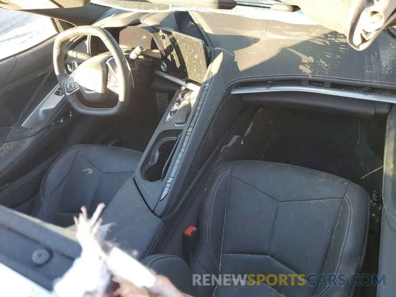 8 Photograph of a damaged car 1G1YA2D42P5128285 CHEVROLET CORVETTE 2023