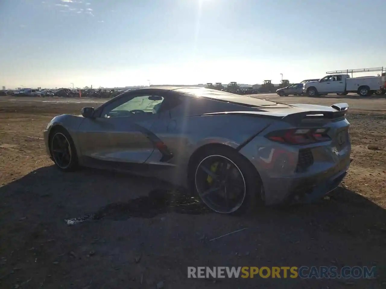 2 Photograph of a damaged car 1G1YA2D43P5138761 CHEVROLET CORVETTE 2023