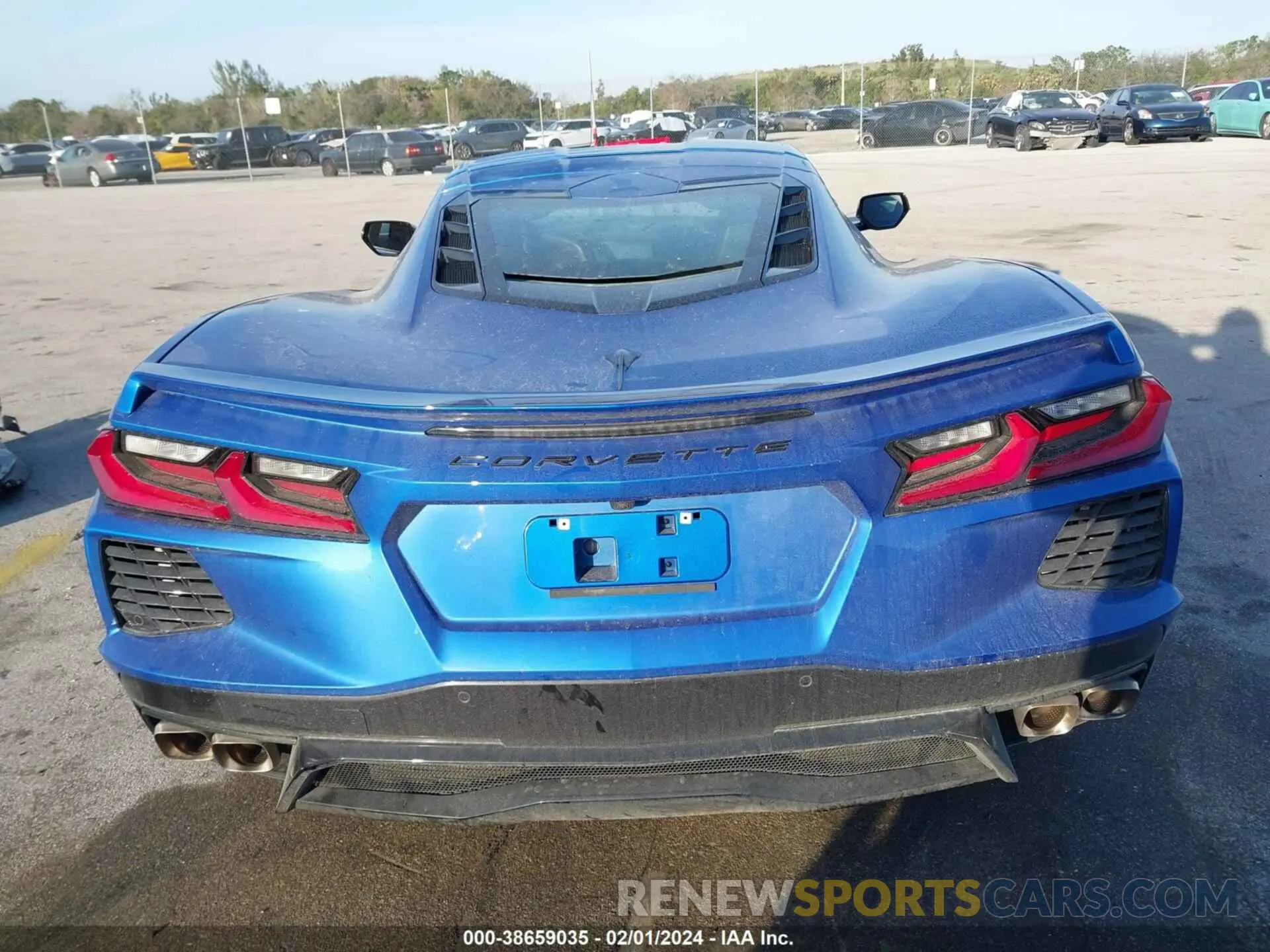 17 Photograph of a damaged car 1G1YA2D44P5100794 CHEVROLET CORVETTE 2023