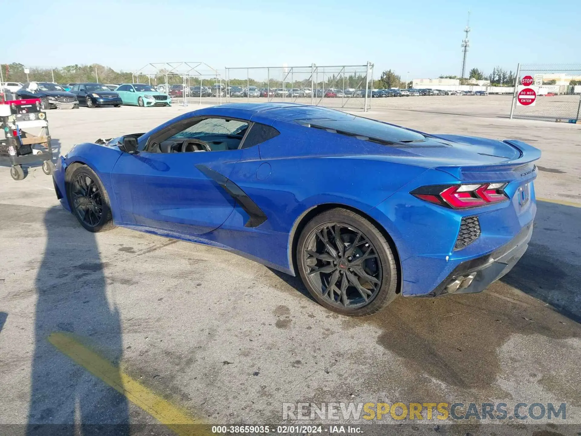 3 Photograph of a damaged car 1G1YA2D44P5100794 CHEVROLET CORVETTE 2023