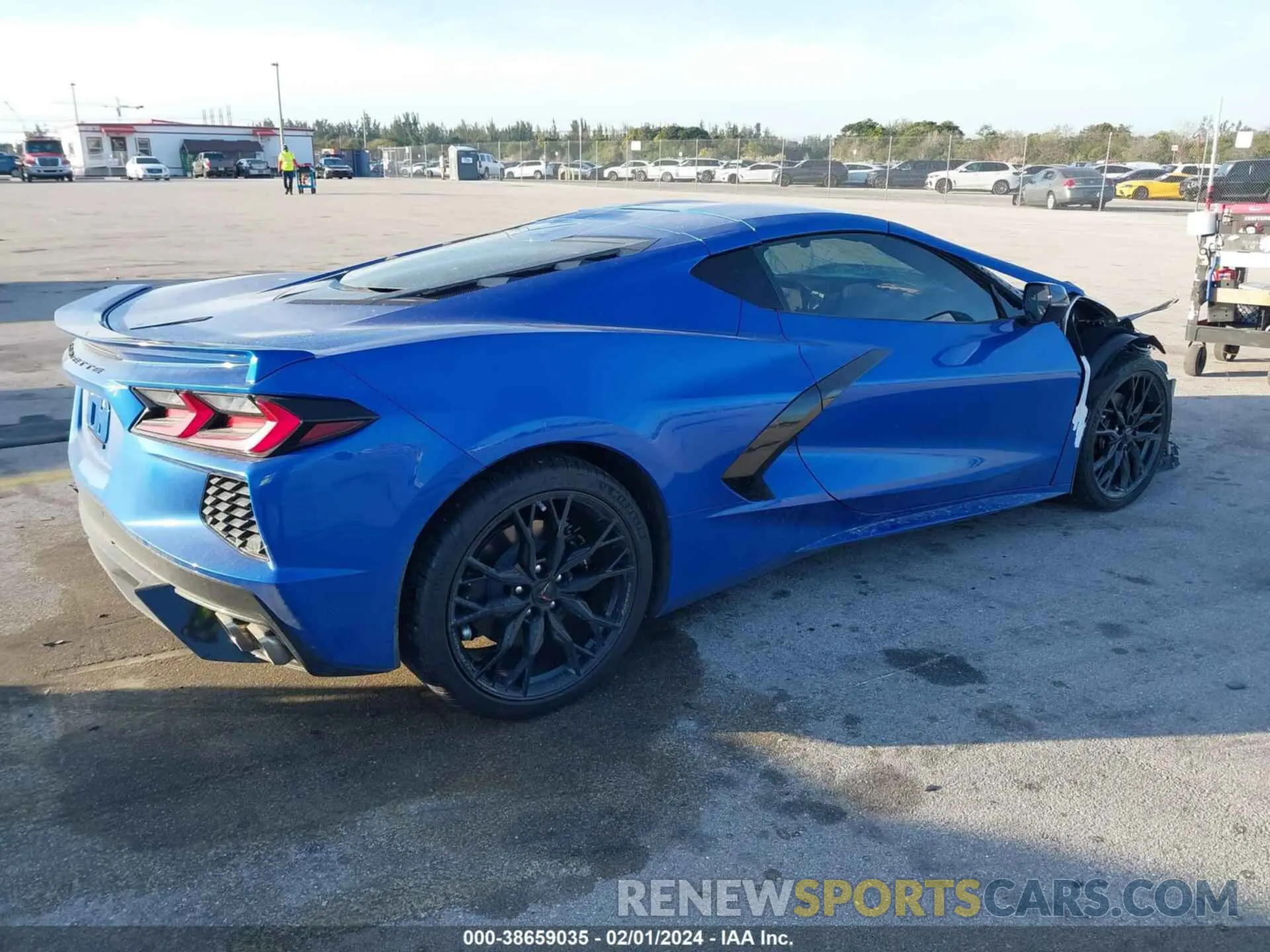4 Photograph of a damaged car 1G1YA2D44P5100794 CHEVROLET CORVETTE 2023