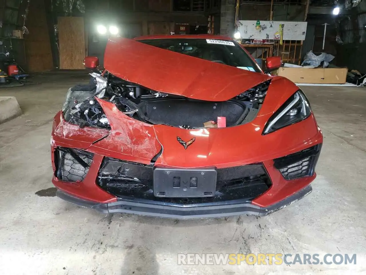 5 Photograph of a damaged car 1G1YA2D44P5136081 CHEVROLET CORVETTE 2023