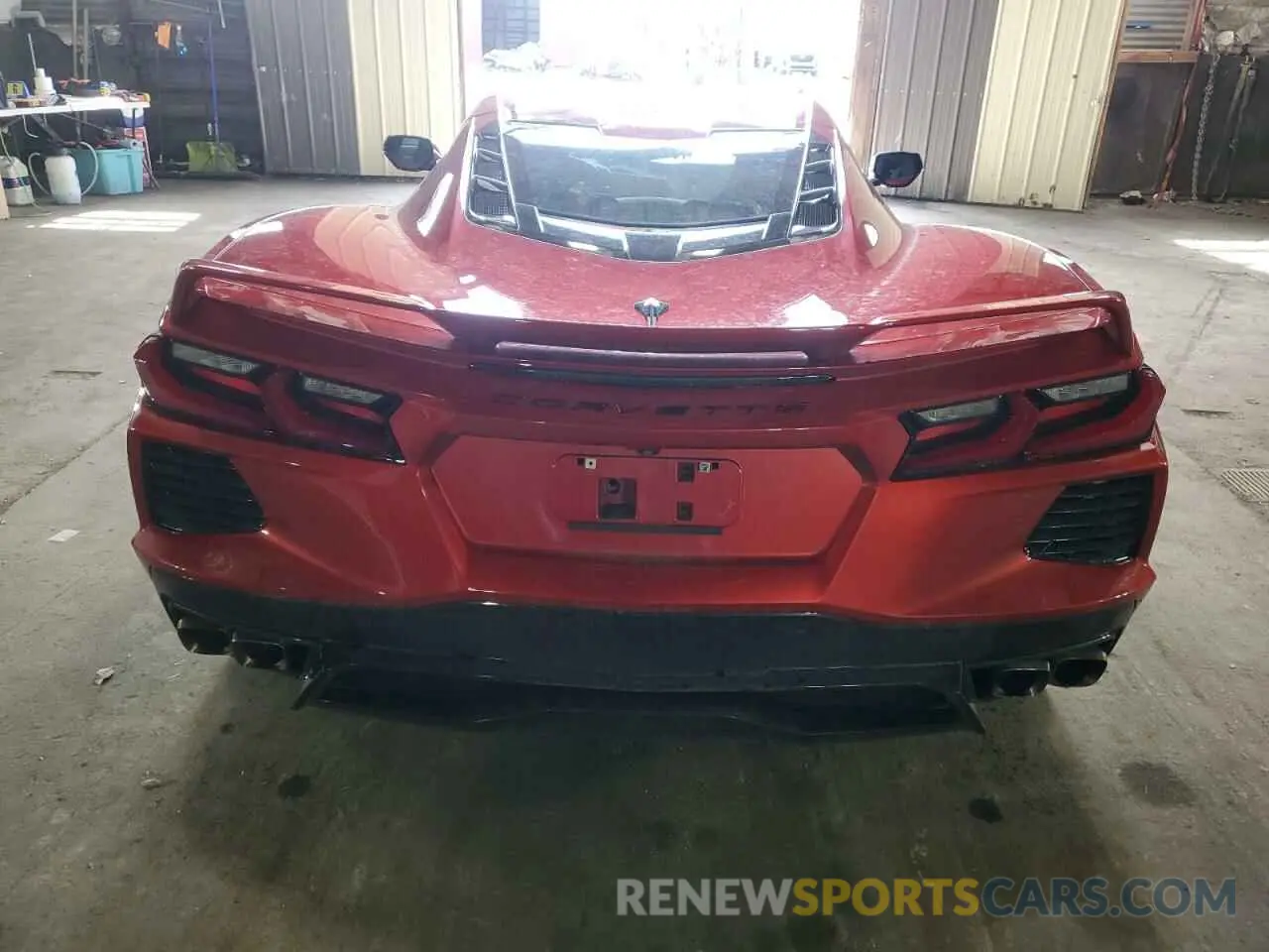 6 Photograph of a damaged car 1G1YA2D44P5136081 CHEVROLET CORVETTE 2023