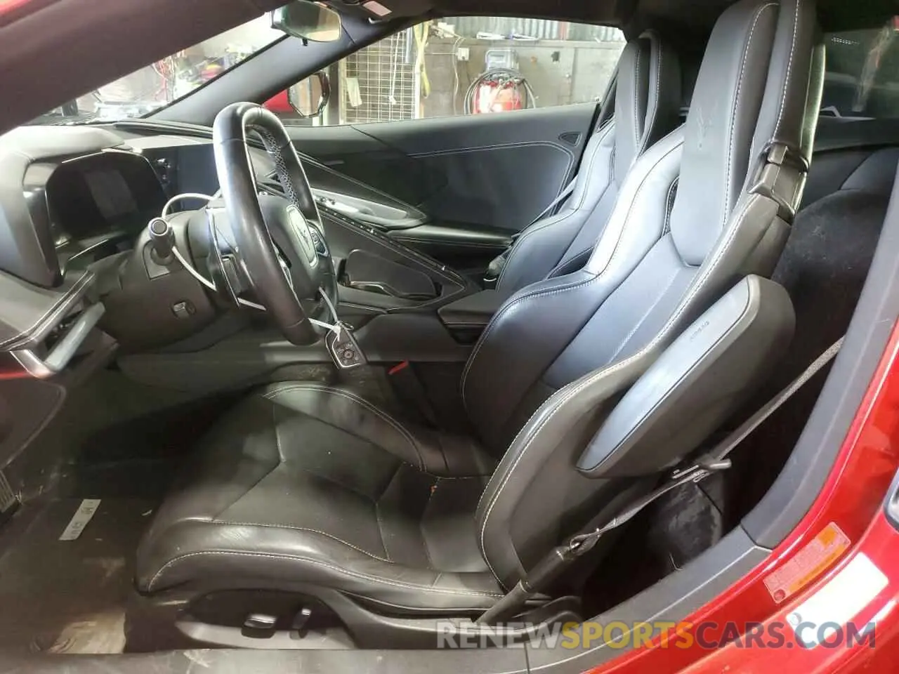 7 Photograph of a damaged car 1G1YA2D44P5136081 CHEVROLET CORVETTE 2023