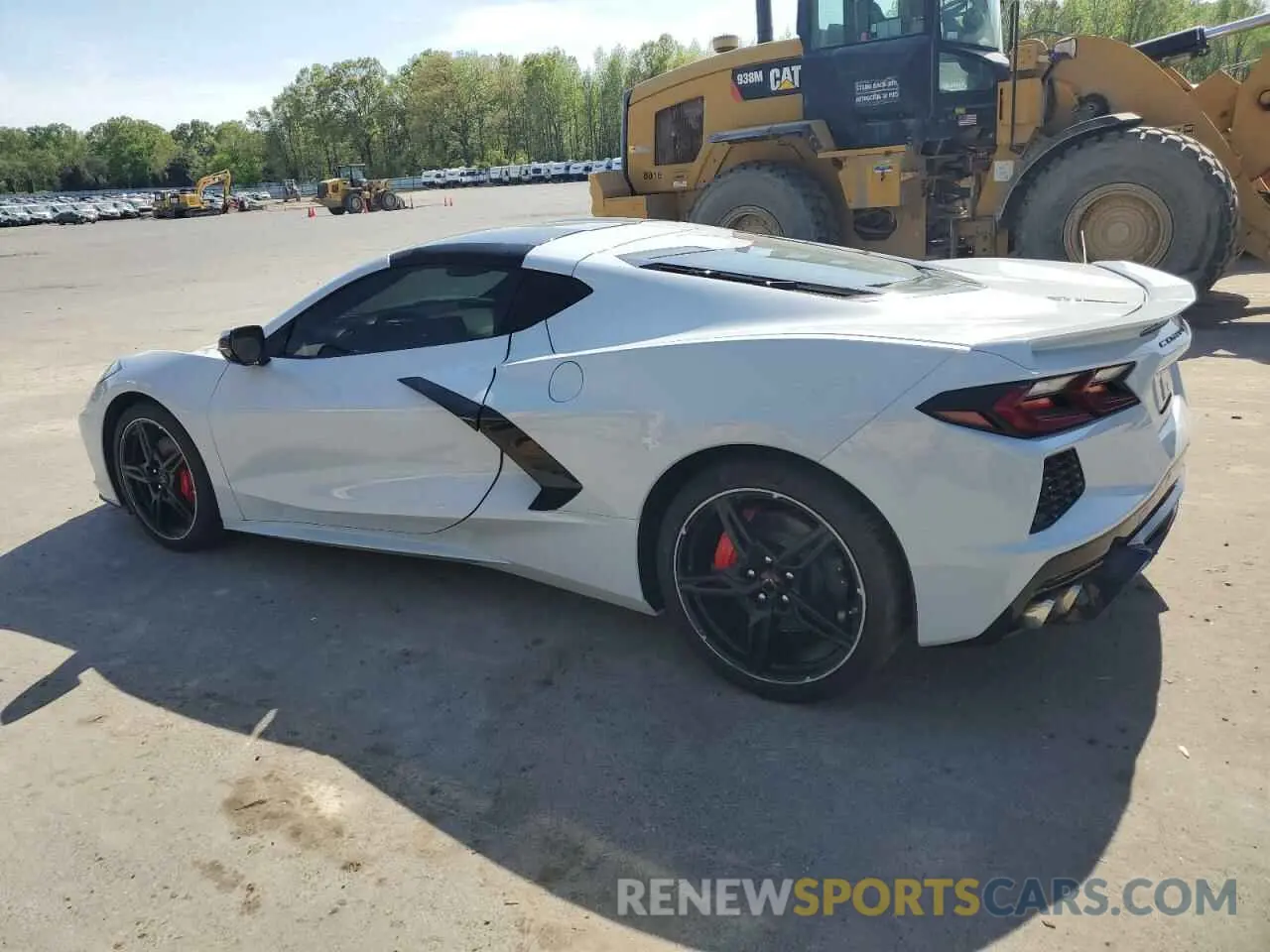 2 Photograph of a damaged car 1G1YA2D47P5142179 CHEVROLET CORVETTE 2023