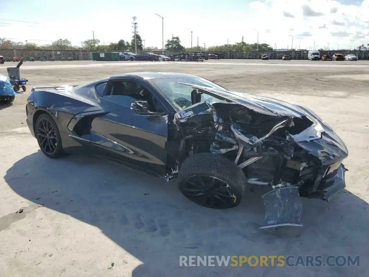 4 Photograph of a damaged car 1G1YA2D49P5112486 CHEVROLET CORVETTE 2023